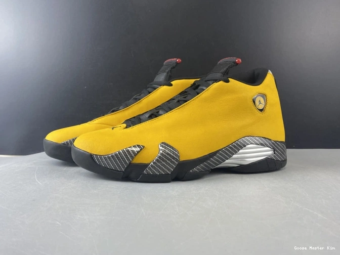 GOLD BQ3685-706 AIR UNIVERSITY RETRO 14 JORDAN 0728